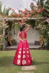 Lw 7173 Roman Silk Gota Pattern Work Navratri Lehenga Choli